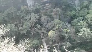 panorama scene Ajanta caves