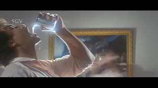 Ravichandran Drinks Poison to Prove Mother in Innocent | Madhu | Annayya Kannada Movie Scene