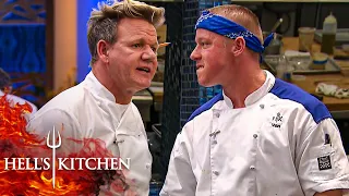 Both Teams Finally Complete Dinner Service But Both Lose Anyway | Hell's Kitchen