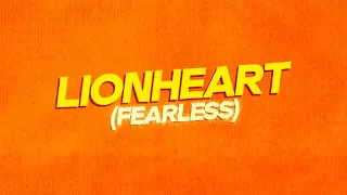 Joel Corry & Tom Grennan - Lionheart (Fearless) [Official Lyric Video]