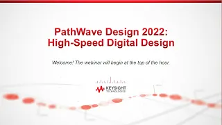 PathWave Design 2022 High Speed Digital Design