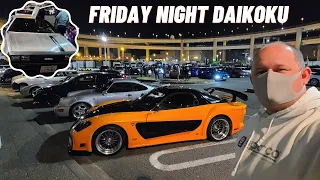FRIDAY NIGHT DAIKOKU REST STOP CAR MEET SO MANY GOOD CARS
