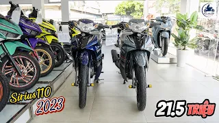 Sirius 110 2023 RC cuối tháng 8 ▶️ 21.5 triệu 1 em Sirius 110 2023 vành đúc 🔴 GIÁ XE MÁY VLOGS