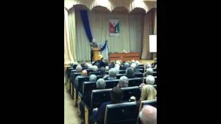 Несостоявшаяся встреча с Прохановым в Сарове (Видео1)