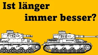 Panzer IV: Vor- und Nachteile der Kanonenlängen mit @MilitaryHistoryVisualized