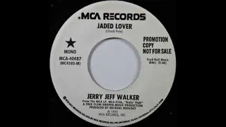 JADED LOVER by JERRY JEFF WALKER, KARAOKE VERSION WITH LYRICS