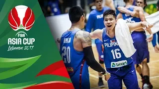 China v Philippines - Full Game - FIBA Asia Cup 2017