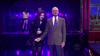 Lorde - Team (Live On Letterman)