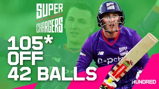 🍿 Fastest Century In The Hundred! | 🔥 Harry Brook Smashes Unbeaten Ton | 📺 Watch EVERY BALL