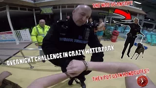 IT ALL WENT WRONG!! ANGRY POLICE TURNED UP WITH DOGS ON OVERNIGHT CHALLENGE