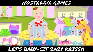 Nostalgia Games | Barbie: Let's Baby-Sit Baby Krissy!