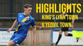 HIGHLIGHTS: KING'S LYNN TOWN V YEOVIL TOWN - VANARAMA NATIONAL LEAGUE