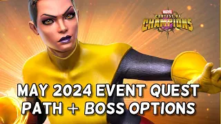 May 2024 Event Quest Boss and Path Options | Marvel Contest of Champions