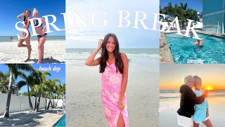 SPRING BREAK VLOG 2024 || beach days, tanning, & girls trip