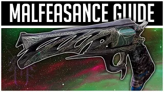 Malfeasance Guide! Season Of The Hunt- Destiny 2 Beyond Light