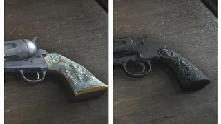 Red Dead Redemption 2 Story - High Honor Revolver Grips You Might Not Know About