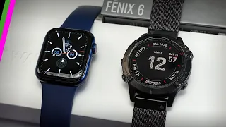 Garmin Fenix 6 vs Apple Watch Series 6 // An Unfair Comparison?