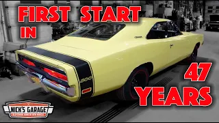 1969 Charger 500 - First Start In 47 YEARS