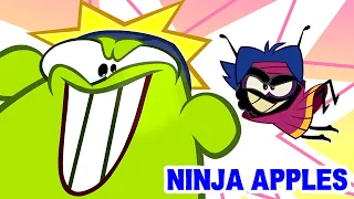 PREMIERE ⭐ Om Nom Stories 🥷NINJA APPLES 🍎 Cartoon For Kids Super Toons TV