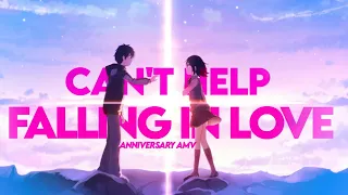 AMV Mix (Anniversary AMV) | Can't Help Falling In Love /Elvis Presley