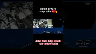 ilkkez uzaya çıkan türk