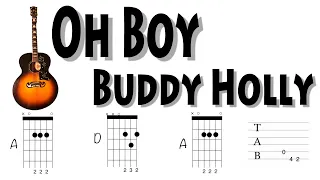 Oh Boy Buddy Holly Guitar Chords