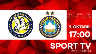 SURXON vs PAXTAKOR | Coca-cola Superliga-2022 | 21-tur #live