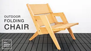 How to Build an Outdoor Folding Chair // Basic Tools Project