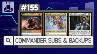 Commander Backups & Substitutes | EDHRECast 155