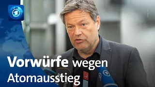 Atomausstieg: Vorwürfe gegen Wirtschafts- und Umweltministerium