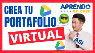 😎 PORTAFOLIO VIRTUAL ⚡SUPER FÁCIL/ ✅😎🚀COMO CREAR y como enviar cuando nos solicite la UGEL .