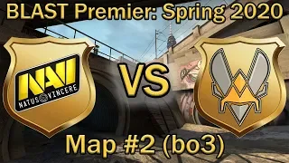 S1mple или ZywOo. Кто КРУЧЕ? | Navi vs Vitality Map #2 Overpass bo3 | BLAST Premier 2020