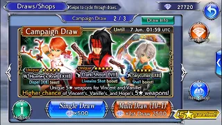 Vincent and Vanille 35cp on campaign draw ~ 1st draw half price ~ DFFOO