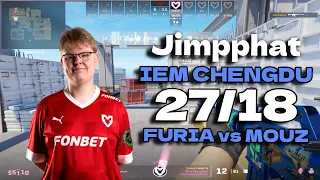 CS2 POV MOUZ Jimpphat (27/18) vs FURIA (Vertigo) IEM Chengdu 2024