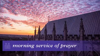 July 9, 2020: Service of Morning Prayer and Reflection at Washington National Cathedral