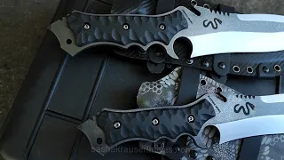 DUO Pariah - Jack Krauser knives RE4 - Sasha Krauser Knives