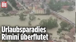 Wetter-Chaos an der Adria: Zwei Tote bei heftigen Überschwemmungen | Rimini