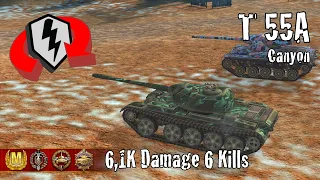 T 55A  |  6,1K Damage 6 Kills  |  WoT Blitz Replays