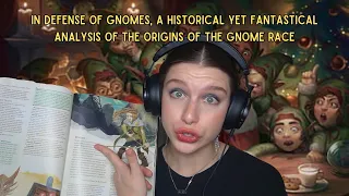 in defense of gnomes, a historical yet fantastical analysis of the origins of the gnome race