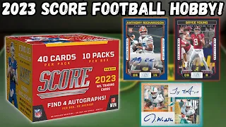 SO MANY CARDS! 2023 Panini Score Football Hobby Box Review!