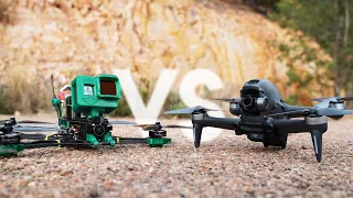 Comparatif DJI FPV vs un VRAI drone FPV ! 💥 (le choix est vite fait)