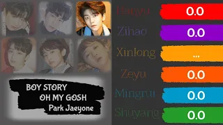BOY STORY- OH MY GOSH [Line Distribution Color Coded] By Park Jaeyone