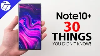 Samsung Galaxy Note 10 - 30 Things You Didn't Know!