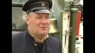В Череповце пришвартовался бронекатер времен Великой Отечественной войны