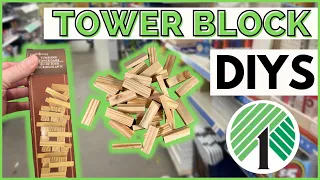 🤯 GRAB TUMBLING TOWER BLOCKS NOW To Make These UNBELIEVABLE DIYS!  🔥