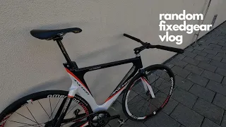 Bike Check on my Anchor Bridgestone PHR7 | Random Fixed Gear Vlog