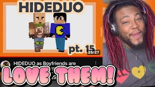 HIDEDUO as Boyfriends are UNHINGED (QSMP CLIPS COMPILATION) - Part 15 | REACTION