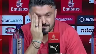 Gattuso conferenza Milan Samp...si perde sulla domanda di pellegatti 😂...ha perso lui la bussola?