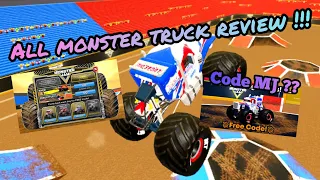 Roblox Car Dealership Tycoon | Review all Monster Jam truck in CDT !!!