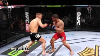 UFC 189: Conor McGregor vs. Chad Mendes in round 3